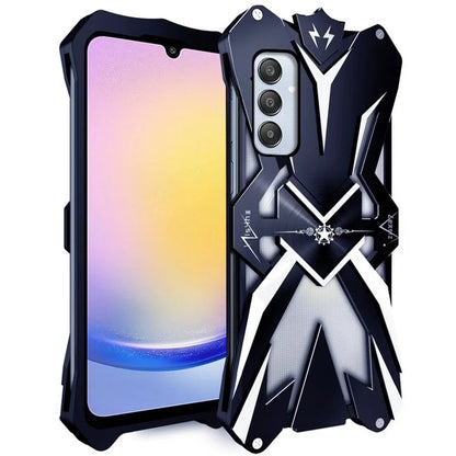 For Samsung Galaxy A25 5G (Global) (161.0 x 76.5 x 8.3mm) Case Ultra-Light Aluminum Alloy Phone Back Cover