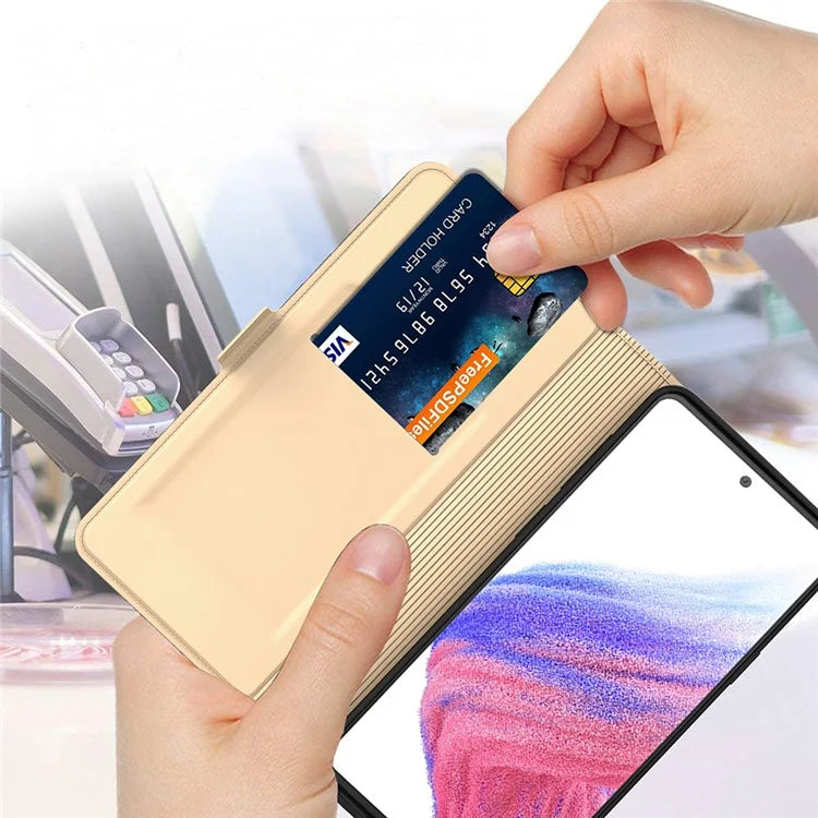 For Samsung Galaxy A05s 4G Flip Case Card Slot Magnetic PU Leather Phone Stand Cover