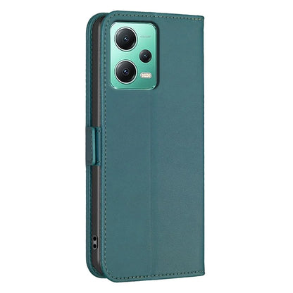 BINFEN COLOR BF31 For Xiaomi Redmi Note 12 5G (China) / (India) / (Global) / Poco X5 5G Leather Wallet Phone Case