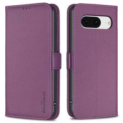 BINFEN COLOR BF31 For Google Pixel 8 Wallet Phone Case Protective Leather Flip Cover