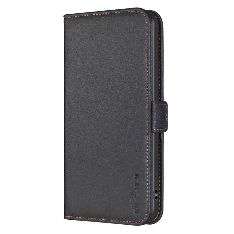 BINFEN COLOR BF31 For Oppo A17 4G Wallet Case Card Holder Folio PU Leather Phone Cover