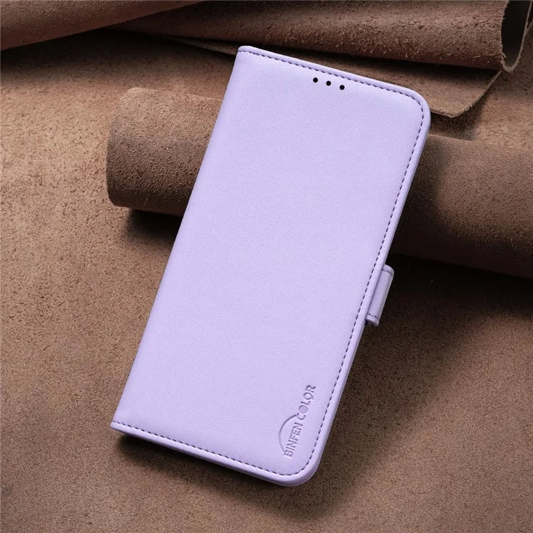 BINFEN COLOR BF31 For Oppo A17 4G Wallet Case Card Holder Folio PU Leather Phone Cover