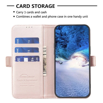 BINFEN COLOR BF31 For Oppo A17 4G Wallet Case Card Holder Folio PU Leather Phone Cover
