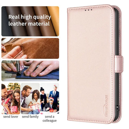 BINFEN COLOR BF31 For Oppo A17 4G Wallet Case Card Holder Folio PU Leather Phone Cover
