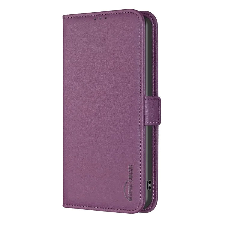 BINFEN COLOR BF31 For Oppo A17 4G Wallet Case Card Holder Folio PU Leather Phone Cover