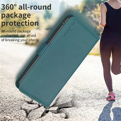 BINFEN COLOR BF31 For Oppo A17 4G Wallet Case Card Holder Folio PU Leather Phone Cover