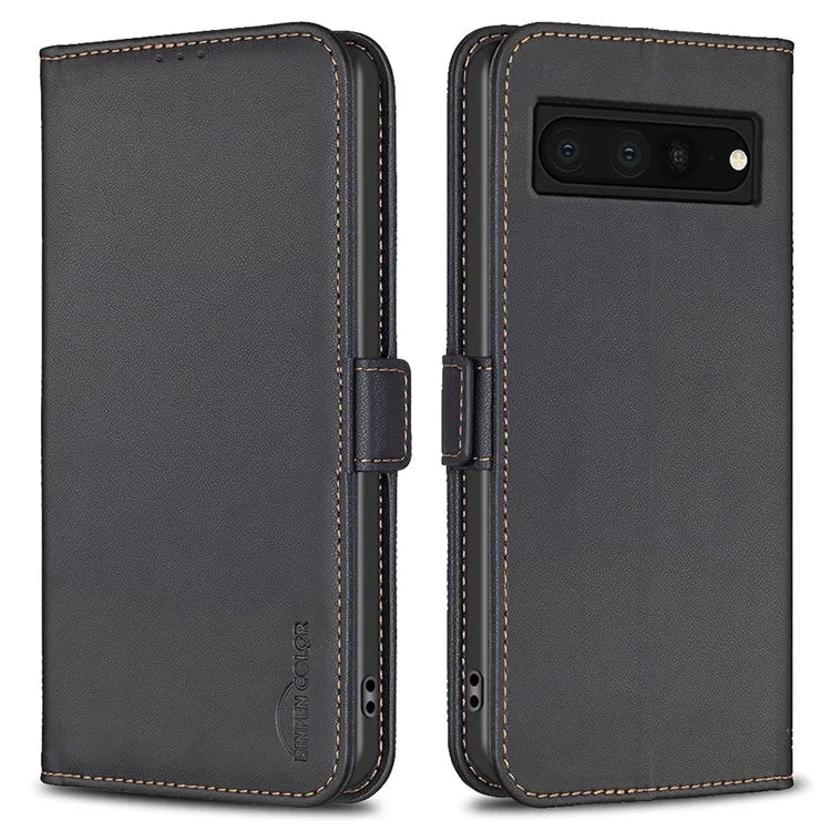 BINFEN COLOR BF31 For Google Pixel 7 Pro 5G Case Anti-Drop Wallet Phone Cover