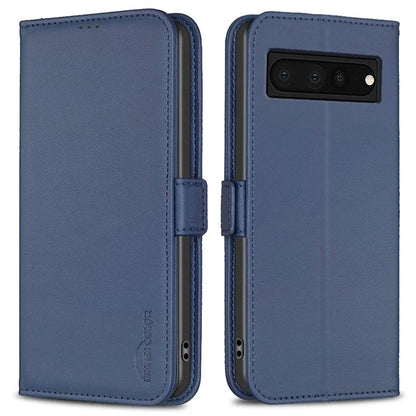BINFEN COLOR BF31 For Google Pixel 7 Pro 5G Case Anti-Drop Wallet Phone Cover