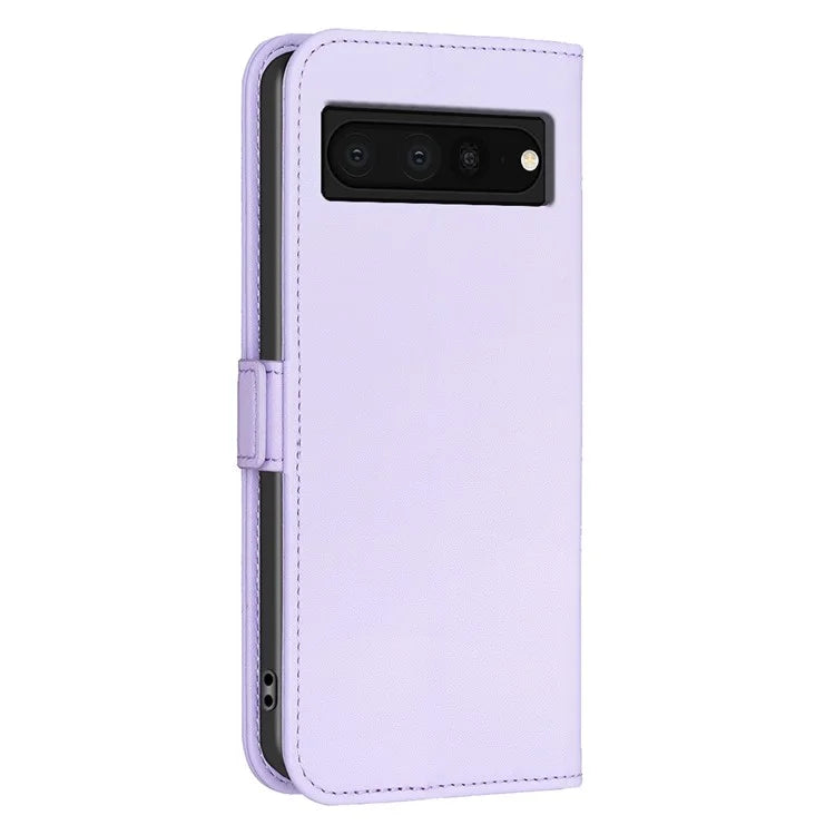 BINFEN COLOR BF31 For Google Pixel 7 Pro 5G Case Anti-Drop Wallet Phone Cover