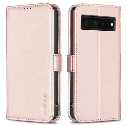 BINFEN COLOR BF31 For Google Pixel 7 Pro 5G Case Anti-Drop Wallet Phone Cover