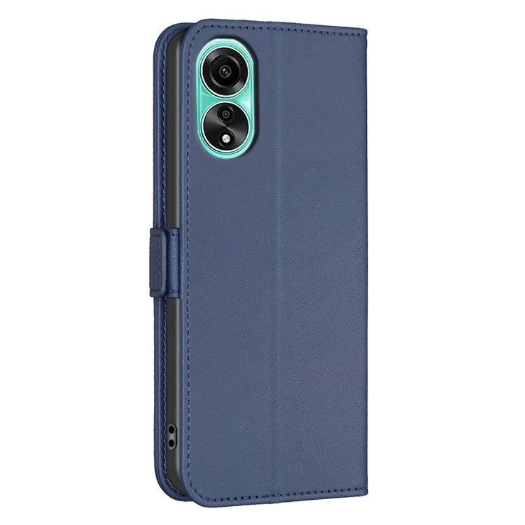 BINFEN COLOR BF31 For Oppo A78 4G Stand Flip Case Dual Magnetic Clasp Protective Phone Cover