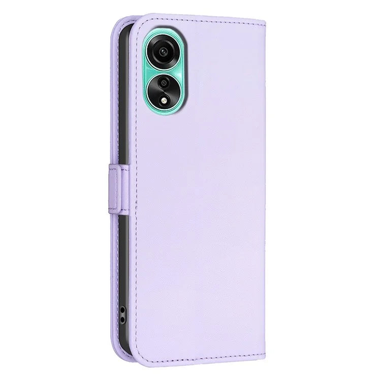 BINFEN COLOR BF31 For Oppo A78 4G Stand Flip Case Dual Magnetic Clasp Protective Phone Cover