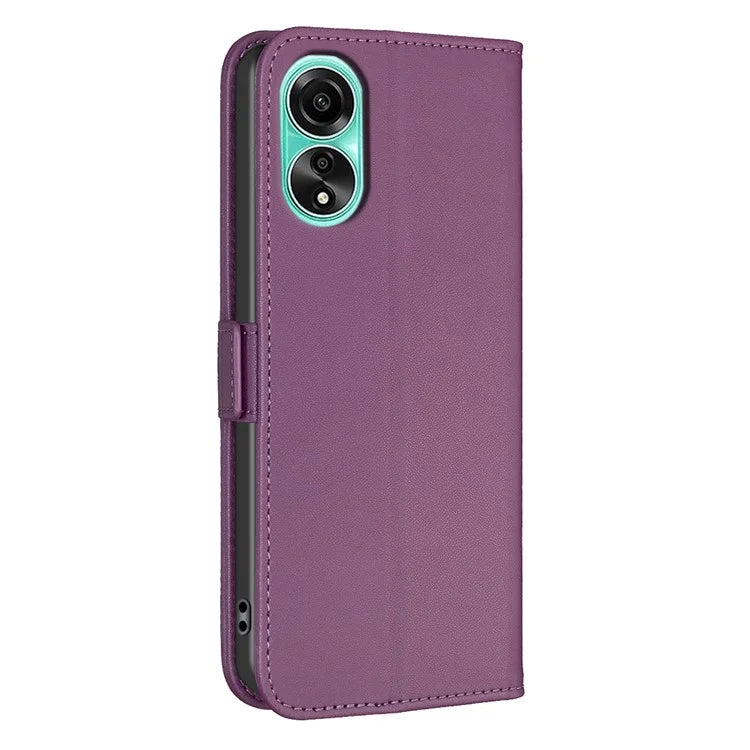 BINFEN COLOR BF31 For Oppo A78 4G Stand Flip Case Dual Magnetic Clasp Protective Phone Cover