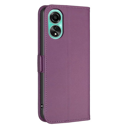 BINFEN COLOR BF31 For Oppo A78 4G Stand Flip Case Dual Magnetic Clasp Protective Phone Cover