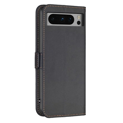 BINFEN COLOR BF31 For Google Pixel 8 Pro Leather Case Shockproof Wallet Phone Case