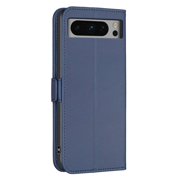 BINFEN COLOR BF31 For Google Pixel 8 Pro Leather Case Shockproof Wallet Phone Case
