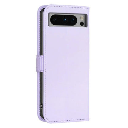BINFEN COLOR BF31 For Google Pixel 8 Pro Leather Case Shockproof Wallet Phone Case