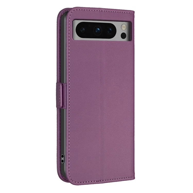 BINFEN COLOR BF31 For Google Pixel 8 Pro Leather Case Shockproof Wallet Phone Case