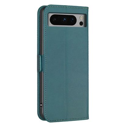 BINFEN COLOR BF31 For Google Pixel 8 Pro Leather Case Shockproof Wallet Phone Case