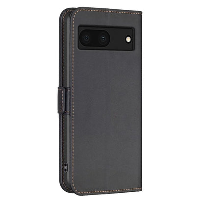 BINFEN COLOR BF31 For Google Pixel 7a Wallet Phone Case Protective Leather Cover