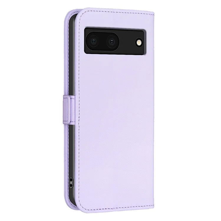 BINFEN COLOR BF31 For Google Pixel 7a Wallet Phone Case Protective Leather Cover