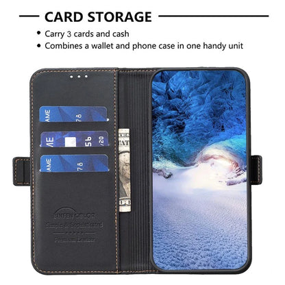BINFEN COLOR BF31 For Nokia G42 / G310 Leather Wallet Phone Case Stand Magnetic Closure Cover