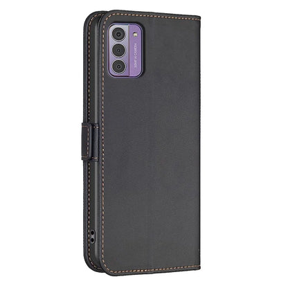 BINFEN COLOR BF31 For Nokia G42 / G310 Leather Wallet Phone Case Stand Magnetic Closure Cover