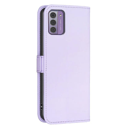 BINFEN COLOR BF31 For Nokia G42 / G310 Leather Wallet Phone Case Stand Magnetic Closure Cover