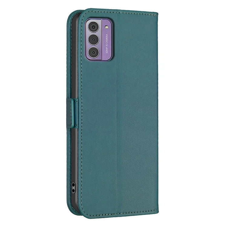 BINFEN COLOR BF31 For Nokia G42 / G310 Leather Wallet Phone Case Stand Magnetic Closure Cover