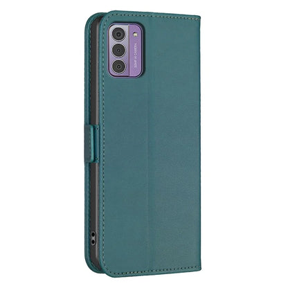 BINFEN COLOR BF31 For Nokia G42 / G310 Leather Wallet Phone Case Stand Magnetic Closure Cover