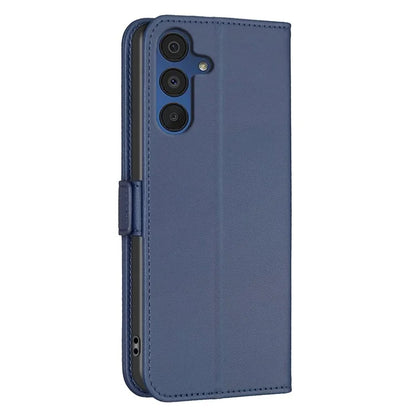 BINFEN COLOR BF31 For Samsung Galaxy A35 5G Leather Flip Cover Shockproof Wallet Phone Case