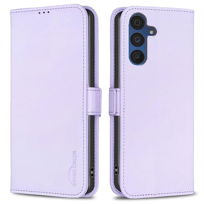 BINFEN COLOR BF31 For Samsung Galaxy A35 5G Leather Flip Cover Shockproof Wallet Phone Case