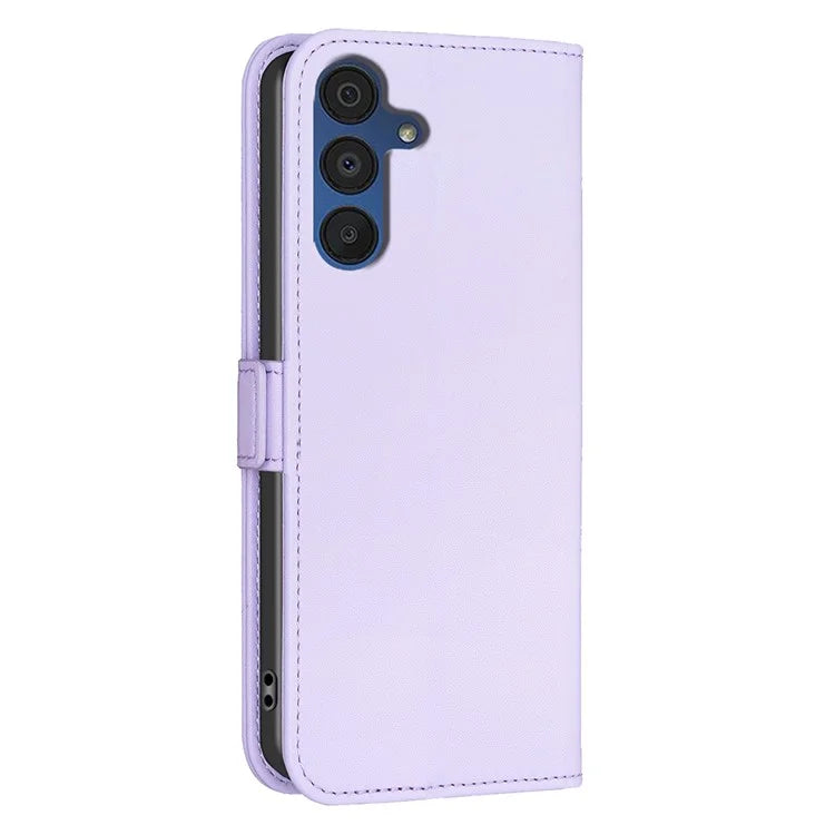 BINFEN COLOR BF31 For Samsung Galaxy A35 5G Leather Flip Cover Shockproof Wallet Phone Case