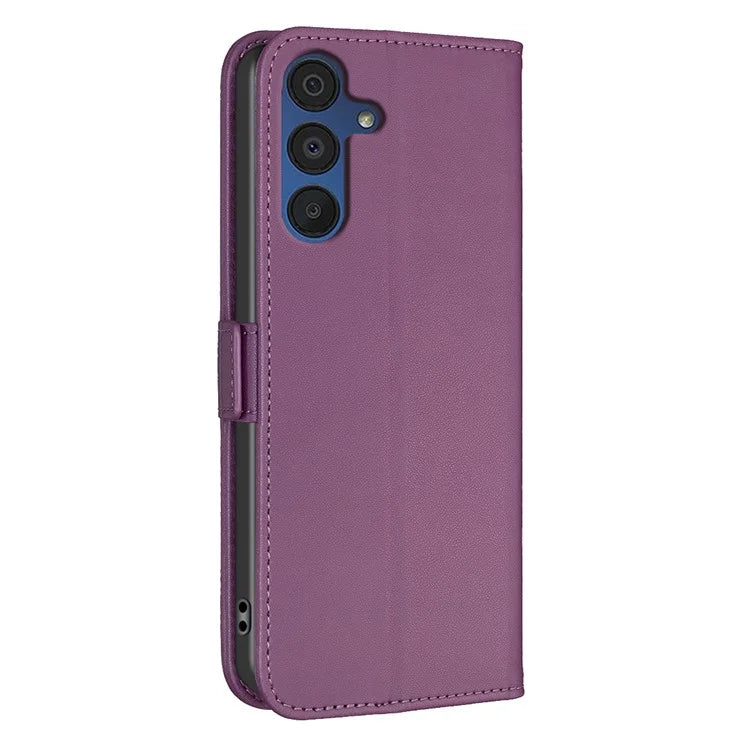 BINFEN COLOR BF31 For Samsung Galaxy A35 5G Leather Flip Cover Shockproof Wallet Phone Case
