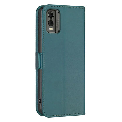 BINFEN COLOR BF31 For Nokia C32 Wallet Case PU Leather Flip Phone Cover