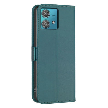 BINFEN COLOR BF31 For Motorola Edge 40 Neo 5G Leather Phone Cover Wallet Case
