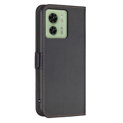 BINFEN COLOR BF31 For Motorola Edge 40 5G Phone Case Leather Wallet Stand Cover