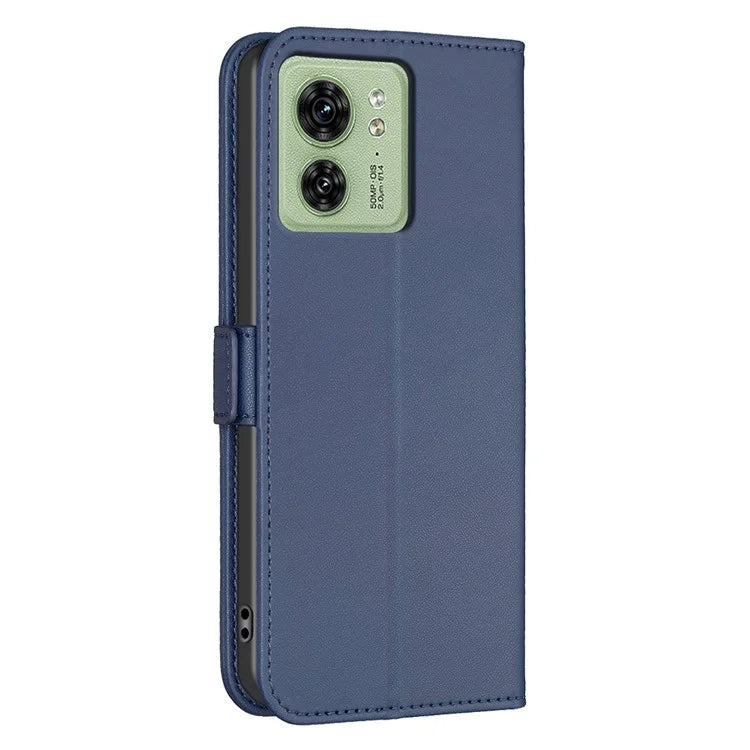 BINFEN COLOR BF31 For Motorola Edge 40 5G Phone Case Leather Wallet Stand Cover