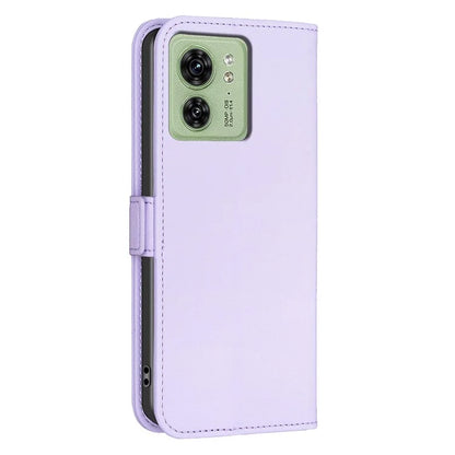 BINFEN COLOR BF31 For Motorola Edge 40 5G Phone Case Leather Wallet Stand Cover