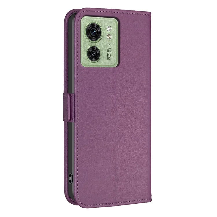 BINFEN COLOR BF31 For Motorola Edge 40 5G Phone Case Leather Wallet Stand Cover