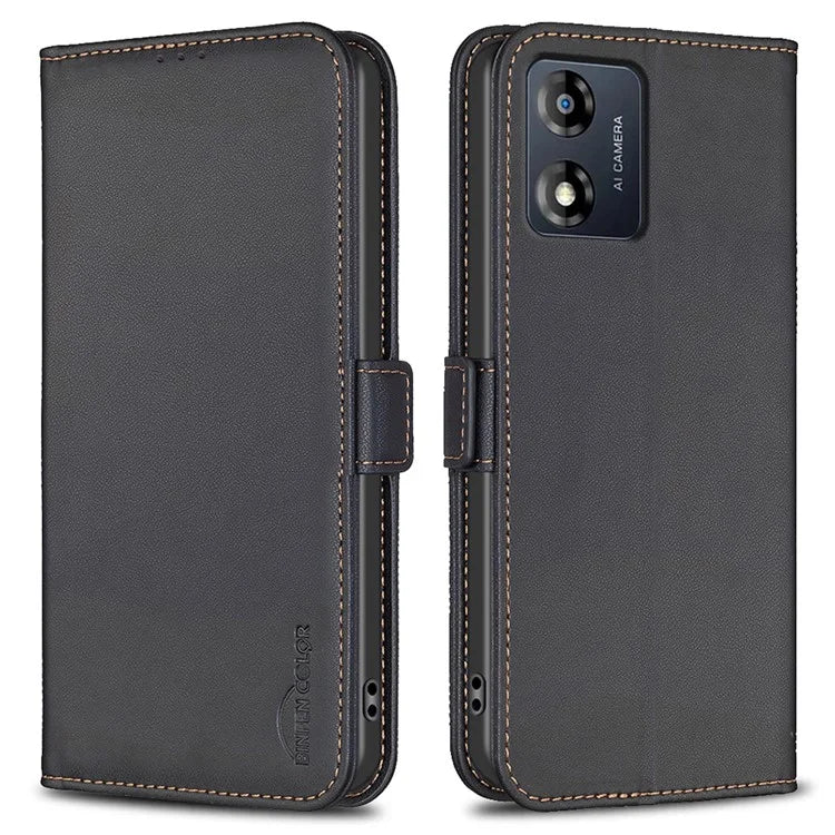 BINFEN COLOR BF31 For Motorola Moto G13 4G / G23 4G / G53 5G Leather Case Phone Wallet Stand