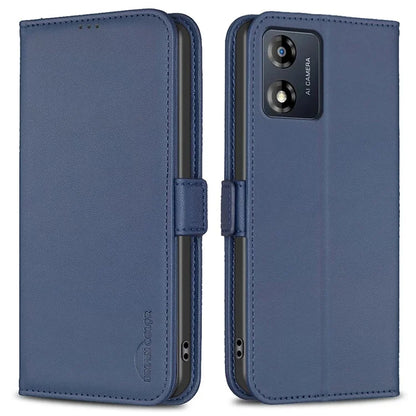 BINFEN COLOR BF31 For Motorola Moto G13 4G / G23 4G / G53 5G Leather Case Phone Wallet Stand