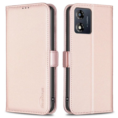 BINFEN COLOR BF31 For Motorola Moto G13 4G / G23 4G / G53 5G Leather Case Phone Wallet Stand