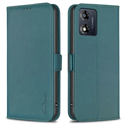 BINFEN COLOR BF31 For Motorola Moto G13 4G / G23 4G / G53 5G Leather Case Phone Wallet Stand
