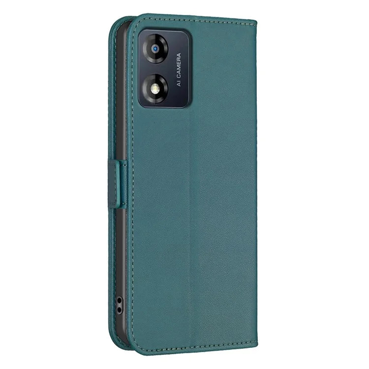 BINFEN COLOR BF31 For Motorola Moto G13 4G / G23 4G / G53 5G Leather Case Phone Wallet Stand