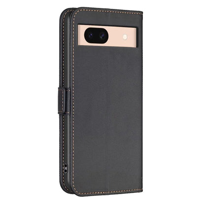 BINFEN COLOR BF31 For Google Pixel 8a Case Shockproof PU Leather+TPU Flip Wallet Phone Cover