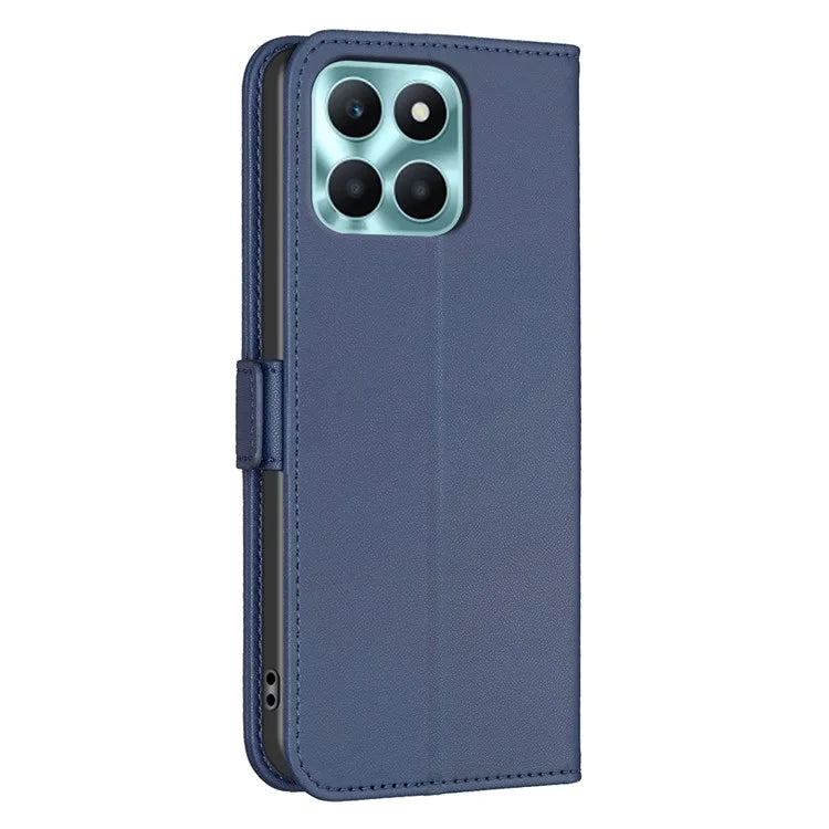 BINFEN COLOR BF31 For Honor X6a 4G Case Stand Leather Wallet Phone Cover
