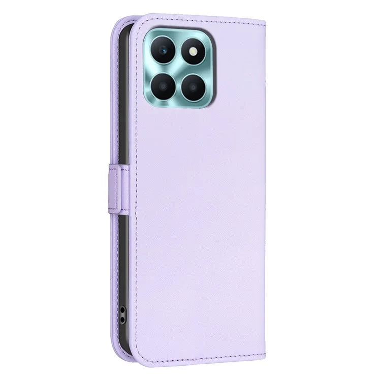 BINFEN COLOR BF31 For Honor X6a 4G Case Stand Leather Wallet Phone Cover