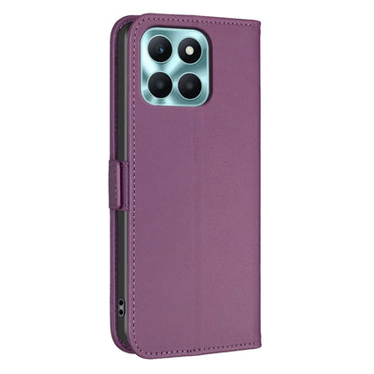 BINFEN COLOR BF31 For Honor X6a 4G Case Stand Leather Wallet Phone Cover