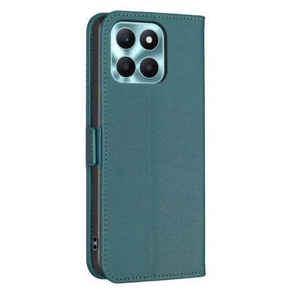 BINFEN COLOR BF31 For Honor X6a 4G Case Stand Leather Wallet Phone Cover
